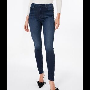 Mother The Looker Skinny Jean French Electro